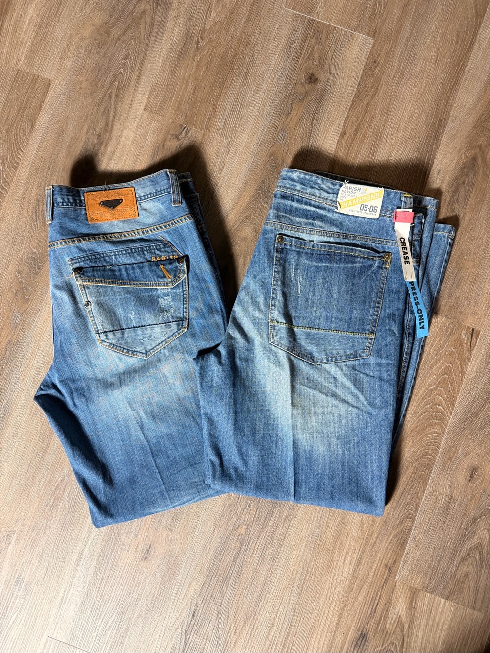 Parish Nation Men's jeans lot of 2. Size 42